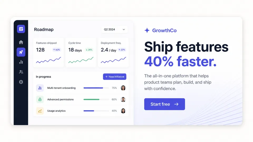 Served ad — GrowthCo developer platform